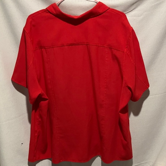 CJ Banks Scarlet Blouse - Picture 3 of 5